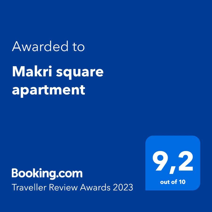 Makri Square Apartment Exteriör bild